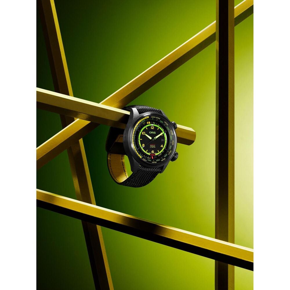 Oris x Bamford ProPilot Altimeter 'Mission Control' Limited Edition 47mm Black Dial Watch image number 8