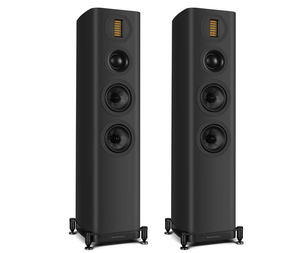 Wharfedale Evo 5.3 floorstanding speakers in black