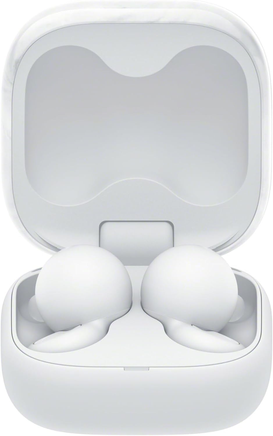 Sony LinkBuds Open WIreless Earbuds case white