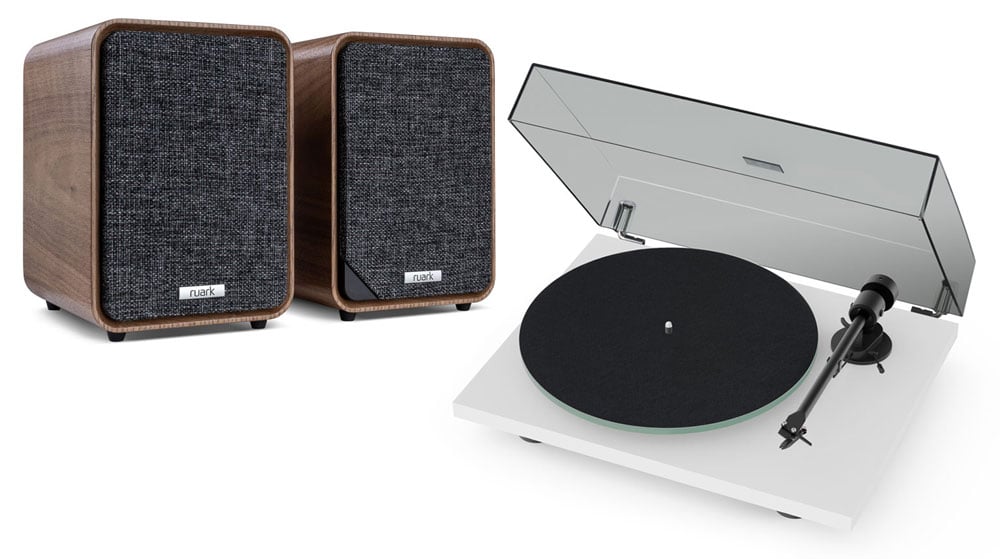 Project T1 EVO Turntable White Plus Ruark MR1 - Image 2