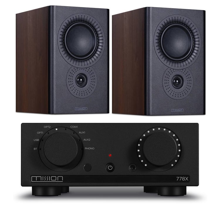 Mission 778x Amplifier and LX2 MK2 Speaker Package - Image 3