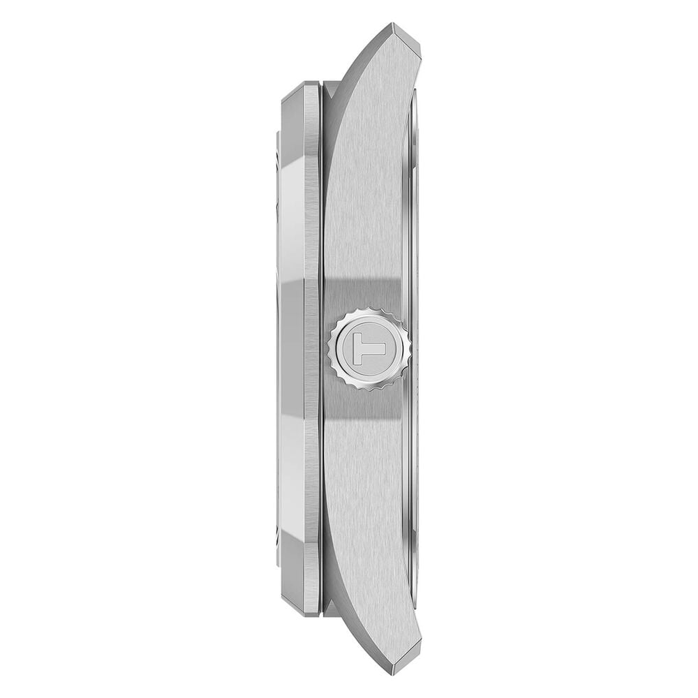 Tissot PRC 100 Solar 34mm Silver Dial Stainless Steel Bracelet Watch image number 4