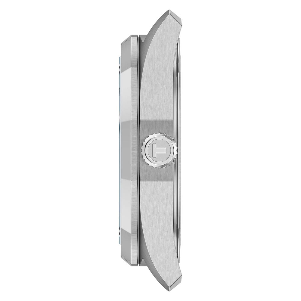 Tissot PRC 100 Solar 34mm Blue Dial Stainless Steel Bracelet Watch image number 4